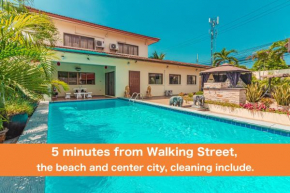 VIEWBOR VILLA - PATTAYA HOLIDAY HOUSE WALKING STREET 4 bedrooms